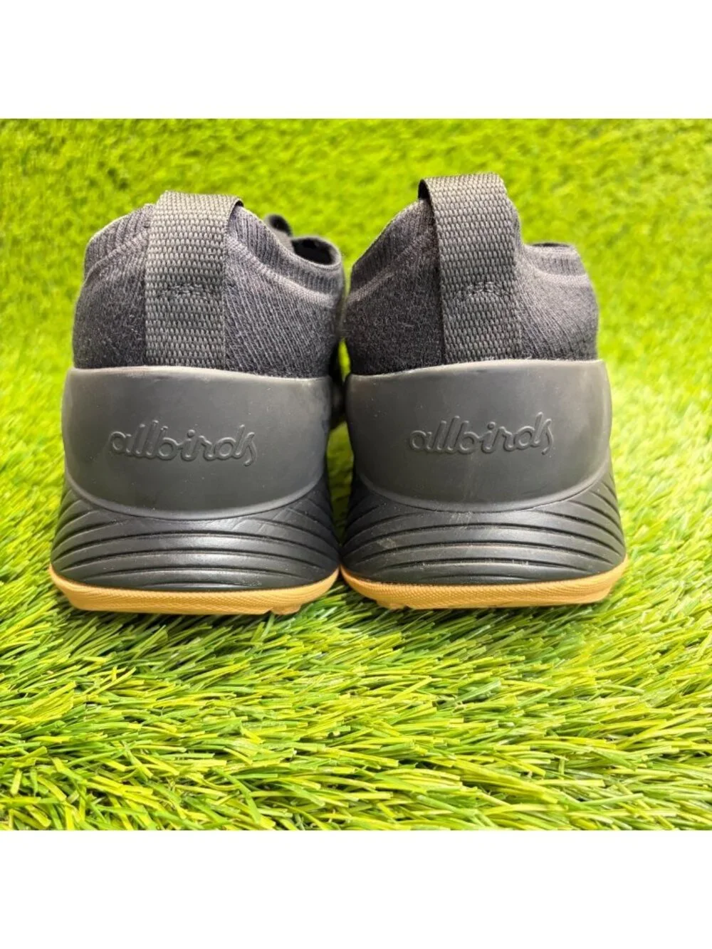 Allbirds Tree Glider Mens Size 11.5 Black Gum Athletic Running Shoes Sneakers